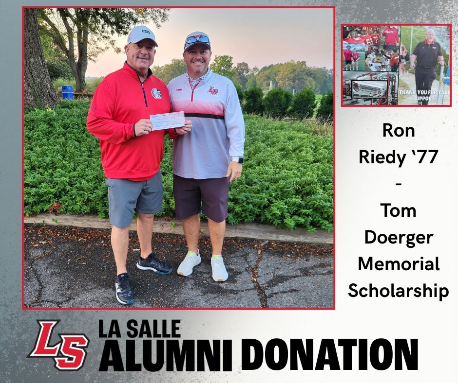 Ron Riedy '77 - Tom Doerger Memorial Scholarship